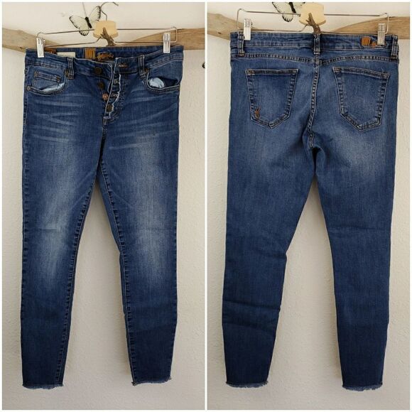 Kut from the kloth marilyn ankle skinny jeans - Picture 2 of 8